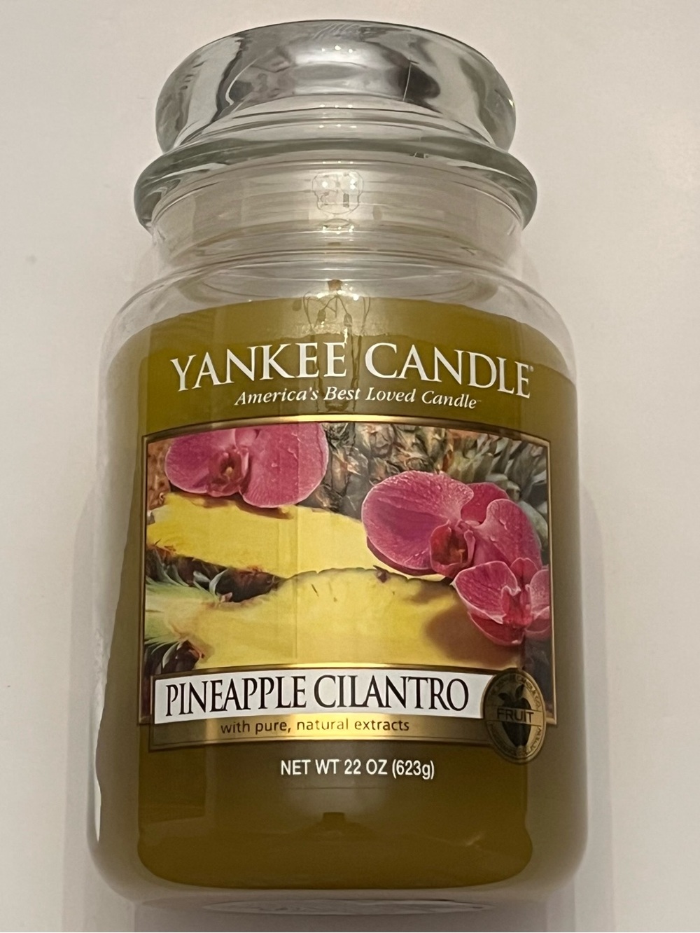 🍍Yankee Candle Pineapple Cilantro Retired 22oz Jar
